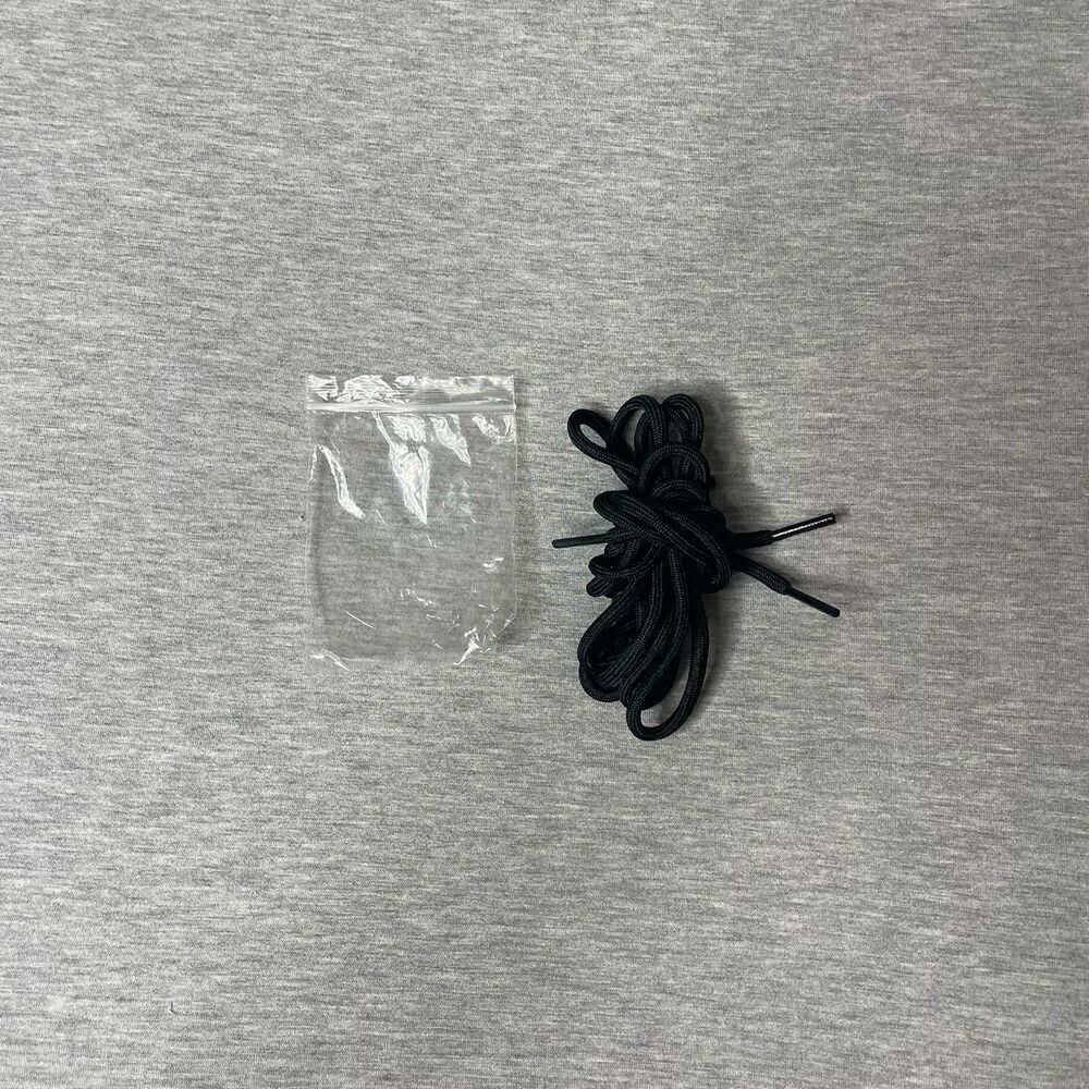 1 Pair Replacement Black Drawstring Shoe Laces